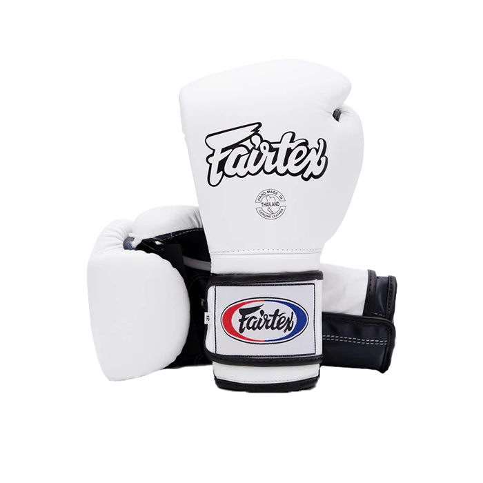 Боксерские перчатки Fairtex Mexican Style BGV9 White/Black