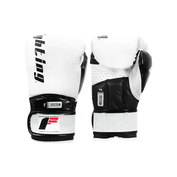 Боксерские перчатки FIGHTING SPORT S2 GEL Power White/Black
