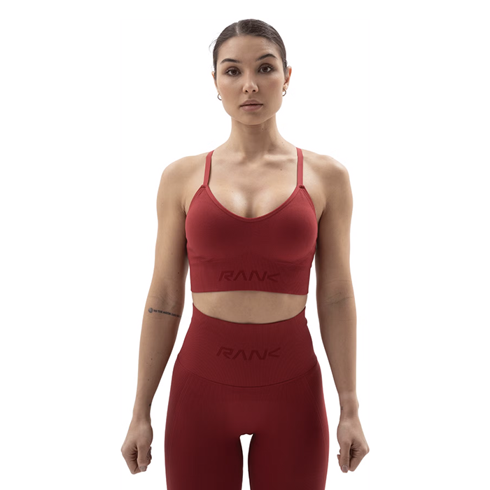 Топ женский Rank Seamless Bra Low Burgundy