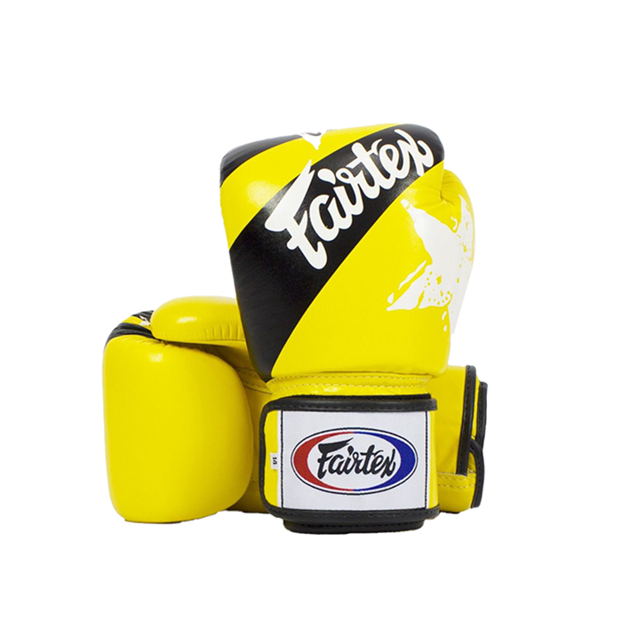Боксерские перчатки Fairtex BGV1 Nation Prints Yellow