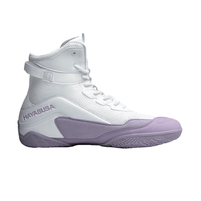 Боксерки Hayabusa Talon Boxing Shoes White/Lavender