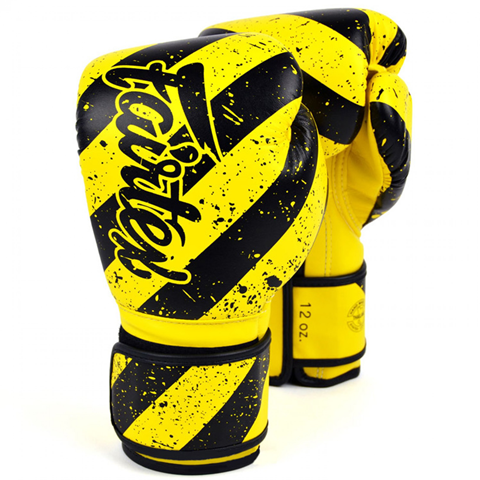 Боксерские перчатки Fairtex BGV14 Yellow Grunge