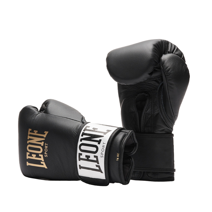 Боксерские перчатки Leone 1947 GNR02V Romeo Classico Black