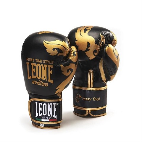 Боксерские перчатки Leone Muay Thai GN031 Black