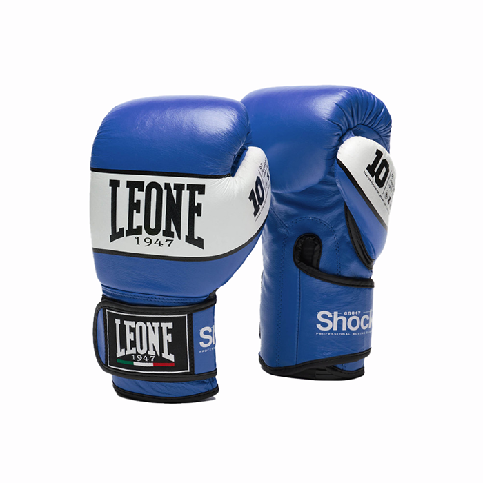 Боксерские перчатки Leone 1947 Shock 2.0 GN047 Blue