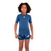 Детский рашгард Venum Contender Royal Blue S/S