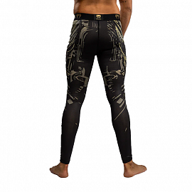 Компрессионные штаны Venum Invader Black/Sand 2