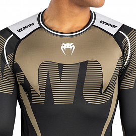 Рашгард Venum Adrenaline L/S Black/Sand 3