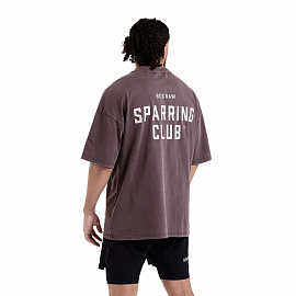 Футболка Boxraw Sparring Club Brown 3
