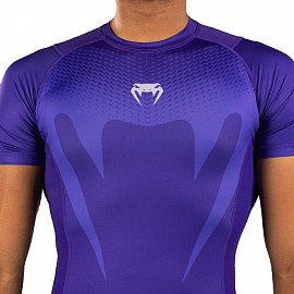 Рашгард с коротким рукавом Venum No Gi Purple 3