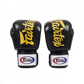 Боксерские перчатки Fairtex BGV19 Black 1