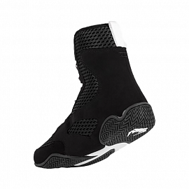 Боксерки Venum Contender Boxing Shoes Black/White 4