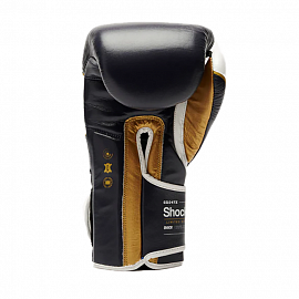 Боксерские перчатки Leone 1947 Shock X GN047X Blue 3