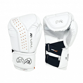 Снарядные перчатки Rival RB10 Intelli-Shock White 2