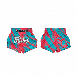 Шорты для тайского бокса Fairtex BS1929 Street King Red 2