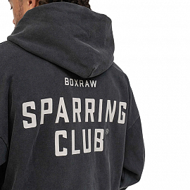 Толстовка Boxraw Sparring Club Zip Up Hoodie Black 2