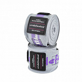 Боксерские бинты Clinch Undefeated C240 4,5 Grey 2