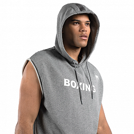 Толстовка без рукавов Venum Boxing VT Sleeveless Shinan Grey 3