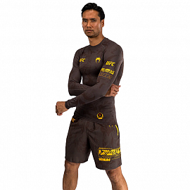 Рашгард UFC Fusion Venum Fight Week Earthen L/S Brown 3