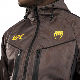 Толстовка UFC Fusion by Venum Fight Week Zip Hoodie Earthen Brown 4