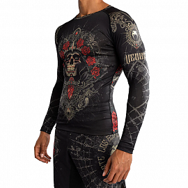 Рашгард Venum Santa Muerte 5.0 L/S Black/Gold 4