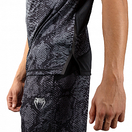 Футболка Venum G-Fit Scales Dry Tech Black/Charcoal Grey 4