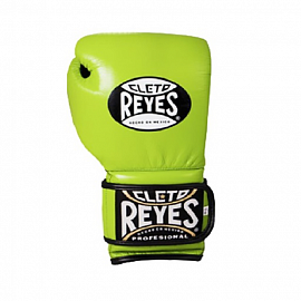 Боксерские перчатки Cleto Reyes E600 Citrus Green 1