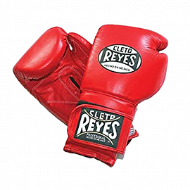 Боксерские перчатки Cleto Reyes E600 Red 3