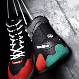 Боксерки Hayabusa Talon Boxing Shoes Black/Red 4
