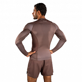 Рашгард Venum No Gi L/S Chocolate Brown 2