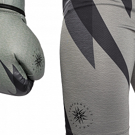 Компрессионные шорты Venum Stone Mineral Green 4