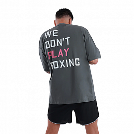 Футболка Boxraw We Don't Play Boxing Grey/Pink 5