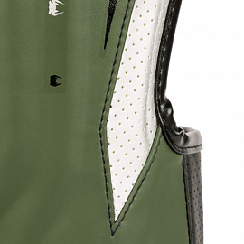 Щитки Venum Elite Evo Khaki/Silver 3