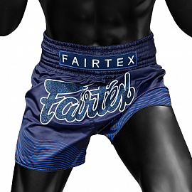 Шорты для тайского бокса Fairtex BS1930 Blue Ocean 3