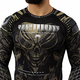 Рашгард Venum Invader L/S Black/Sand 5