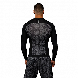 Рашгард Venum G-Fit Scales Rashguards L/S Black/ Charcoal Grey 2