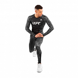 Рашгард UFC Venum Performance Authentic L/S Black 5