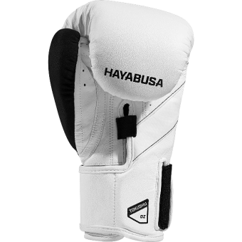 Боксерские перчатки Hayabusa T3 White/Black