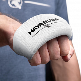 Накладки гелевые Hayabusa Boxing Knuckle Guards White 3