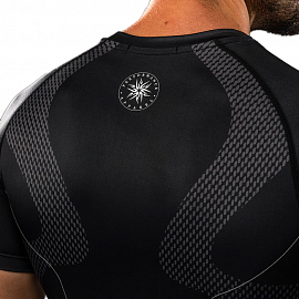 Рашгард с коротким рукавом Venum Nexus Black/Silver 4