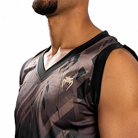 Майка Venum G-Fit Dry Tecmo 2.0 Black/Brown 5