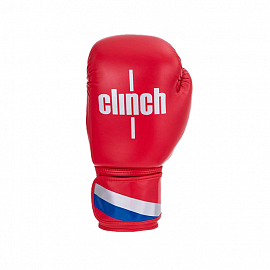 Боксерские перчатки Clinch Olimp C111 Red  2