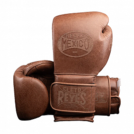 Боксерские перчатки Cleto Reyes E600 "Vintage 1945" Brown 1