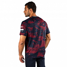 Футболка UFC Venum Zenith Fight Week Dry Tech Burgundy 2