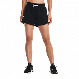 Шорты женские Under Armour Rival Fleece Short Black 3