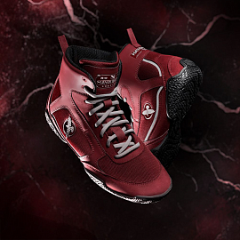 Боксерки Hayabusa Pro Boxing Shoes Garnet/Grey 5