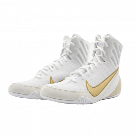 Боксерки Nike 100 Machomai 3.0 White/Gold 2