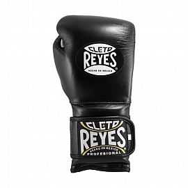 Боксерские перчатки Cleto Reyes E600 Black/Silver 1