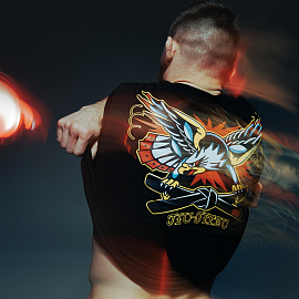 Футболка Manto x Panku EAGLE Black 5