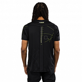 Футболка Venum Dry-Tech Training Camp 4.0 Black/Neo Green 2